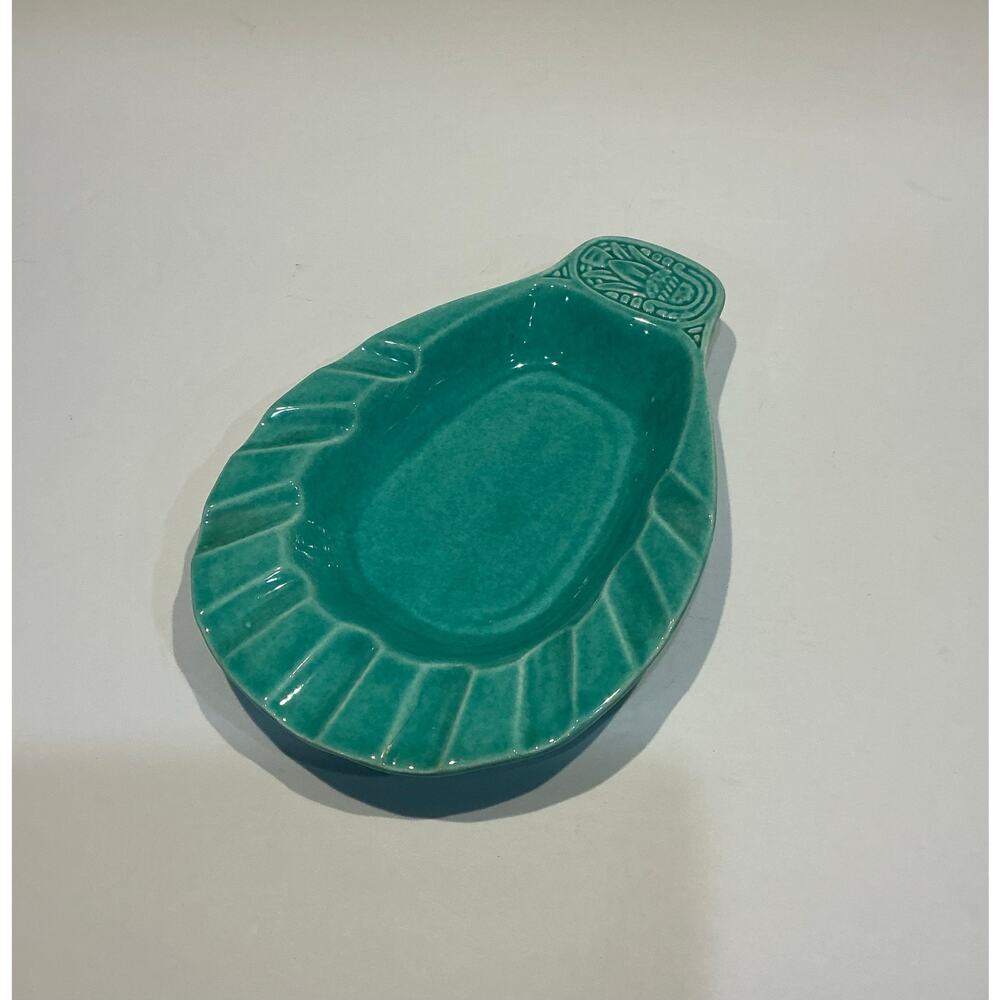MCM Hoenig of California Ceramic Ashtray, Teal Color